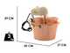 OUTLET - UTILIZZATO PER PROVA - LAR Polentamatic - Paiolo in rame elettrico martellato per polenta a base piana 6.5L - max 8W