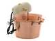 OUTLET - UTILIZZATO PER PROVA - LAR Polentamatic - Paiolo in rame elettrico martellato per polenta a base piana 6.5L - max 8W