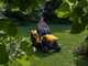 Stiga Estate 598e - Kit Trattorino tagliaerba con 1 modulo batteria ePower Pro da 56V/40Ah - Cesto di raccolta e mulching