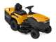 Stiga Estate 598e - Kit Trattorino tagliaerba con 1 modulo batteria ePower Pro da 56V/40Ah - Cesto di raccolta e mulching