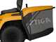 Stiga Estate 598e - Kit Trattorino tagliaerba con 1 modulo batteria ePower Pro da 56V/40Ah - Cesto di raccolta e mulching