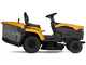 Stiga Estate 598e - Kit Trattorino tagliaerba con 2 moduli batteria ePower Pro da 56V/40Ah - Cesto di raccolta e mulching