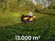 Stiga Estate 598e - Kit Trattorino tagliaerba con 2 moduli batteria ePower Pro da 56V/40Ah - Cesto di raccolta e mulching