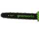 Greenworks CS40O6 - Motosega a batteria 60V - Lama da 40cm - SENZA BATTERIE E CARICABATTERIE