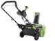 Greenworks GD60ST - Spazzaneve a batteria - 60V 4Ah
