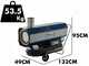 OUTLET - DIFETTI ESTETICI - BullMach BM-IDH 80 - Generatore di aria calda diesel 80kW - A combusione indiretta