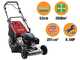Marina Systems MX 55 SH 3V - Rasaerba a scoppio trazionato - Motore Honda GCVx 200 - Acciaio INOX