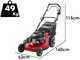 Marina Systems AGRI 57 SK 3V ZHW - Rasaerba a scoppio trazionato - Motore Kohler HD775