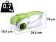 Girmi GTO203 - Grattugia a batteria - 2 rulli in dotazione - 12W