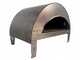 Pizza Party Emozione Perla - Forno a gas per pizza da esterno - Camera di cottura 40x70 cm - Piano cottura in biscotto