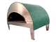 Pizza Party Emozione Acquamarina - Forno a gas per pizza da esterno - Camera di cottura 40x70 cm - Piano cottura in biscotto