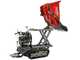 GeoTech Pro GeoPorter 550 DHSL Hydro - Motocarriola cassone alzabile a pantografo