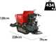 GeoTech Pro GeoPorter 550 DHSL Hydro - Motocarriola cassone alzabile a pantografo