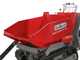 GeoTech Pro GeoPorter 650 DHS Hydro - Motocarriola cingolata cassone dumper 650Kg con paletta - Cambio idrostatico