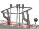 GeoTech Pro GeoPorter 650 DHS Hydro - Motocarriola cingolata cassone dumper 650Kg con paletta - Cambio idrostatico
