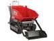 GeoTech Pro GeoPorter 650 DHS Hydro - Motocarriola cingolata cassone dumper 650Kg con paletta - Cambio idrostatico