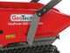 GeoTech Pro GeoPorter 650 DHS Hydro - Motocarriola cingolata cassone dumper 650Kg con paletta - Cambio idrostatico