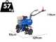 EuroMech YET 150 - Motozappa a scoppio - 6.5 HP - Motore Honda GP200