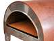Pizza Party Ardore - Forno a gas per pizza da esterno - Camera di cottura 40x40 cm - Piano cottura in biscotto