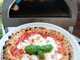 Pizza Party Ardore Silver - Forno a gas per pizza da esterno - Camera di cottura 40x40 cm - Piano cottura in biscotto