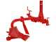 MDS-02B - Aratro monovomere a scalpello - Spostamento manuale a vite - Per trattori con attacco a tre punti