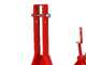 MDS-02B - Aratro monovomere a scalpello - Spostamento manuale a vite - Per trattori con attacco a tre punti