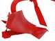 MDS-02B - Aratro monovomere a scalpello - Spostamento manuale a vite - Per trattori con attacco a tre punti