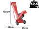 Attila ATS 600 L - Biocippatore a scoppio - Motore Loncin G220F