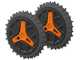 Coppia di ruote fuoristrada per robot rasaerba Landroid Vision Cloud L 2WD - Worx