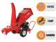 Attila ATS 1300 DL - Biotrituratore a scoppio - Motore a benzina Loncin da 420cc - Doppia configurazione di scarico