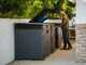 Keter Cortina Mega - Armadio porta attrezzi da giardino - 190.5x109x132.5 cm