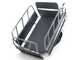 OUTLET - UTILIZZATO PER PROVA - Blackstone TB 4500 E - Carriola elettrica a batteria 60V/20Ah - Faro LED e sponde estensibili