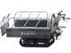 OUTLET - UTILIZZATO PER PROVA - Blackstone TB 4500 E - Carriola elettrica a batteria 60V/20Ah - Faro LED e sponde estensibili
