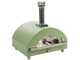 Clementi Remida Plus - Forno a gas per pizza da esterno - Camera di cottura 70 x 50 cm - 2 Pizze - Verde