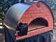 Pizza Party Bollore - Forno ibrido 2 in 1 Gas/Legna per pizza - Camera di cottura 60x60 cm - Piano cottura in biscotto