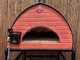 Pizza Party Bollore Pietra - Forno ibrido 2 in 1 Gas/Legna per pizza - Camera di cottura 60x60 cm - Piano cottura in biscotto