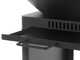 Royal Food FOL-4100 - Barbecue a legna e carbone - Griglia e piastra in acciaio inox