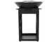 Royal Food FOL-4100 - Barbecue a legna e carbone - Griglia e piastra in acciaio inox