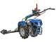 EuroMech BLITZ 70 - Motofalciatrice multifunzione - D300 - 7 HP