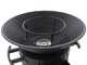 Royal Food FOL-3400 - Barbecue a legna e carbone - Piastra e griglia in acciaio inox