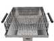 Royal Food CB 2100 - Barbecue a carbone - Griglia in acciaio inox