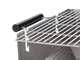 Royal Food CB 2100 - Barbecue a carbone - Griglia in acciaio inox