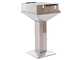 Royal Food CB 2100 - Barbecue a carbone - Griglia in acciaio inox