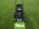 EGO LMX 7600 SP - Tagliaerba semovente a batteria -Taglio 76 cm - 56V - SENZA BATTERIA E CARICABATTERIA