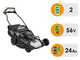 EGO LMX 7600 SP - Tagliaerba semovente a batteria - 2x 56V/12Ah - Taglio 76 cm