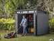 Keter Cortina 9x7 - Casetta da giardino - Con porta doppia anta - 277x218x226 cm