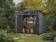 Keter Cortina 9x7 - Casetta da giardino - Con porta doppia anta - 277x218x226 cm