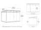 Keter Cortina 11x7 - Casetta da giardino - Con porta doppia anta - 340x218x226 cm