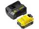 Stanley Fatmax SFMCBL714M1-QW - Soffiatore a batteria per foglie - 18V 4Ah