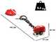 OUTLET - PICCOLI DIFETTI ESTETICI - GeoTech GT-2 58 L - Decespugliatore a scoppio multifunzione